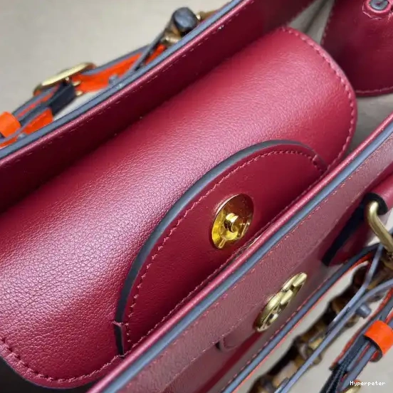 Hyper Peter Gucci small tote Diana bag 0619